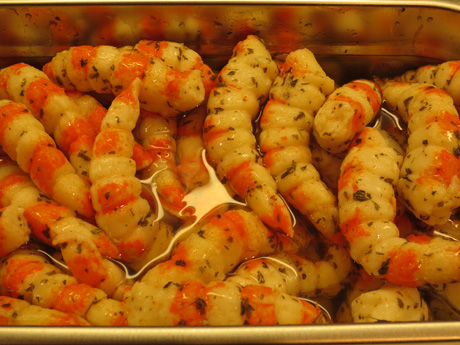 [PP-020] Garnelenschwänze (Surimi) in Kräuteröl 100gr