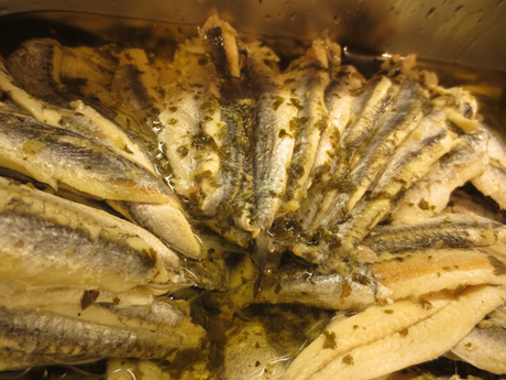 [PP-013] Sardellen mit Knoblauch 100gr